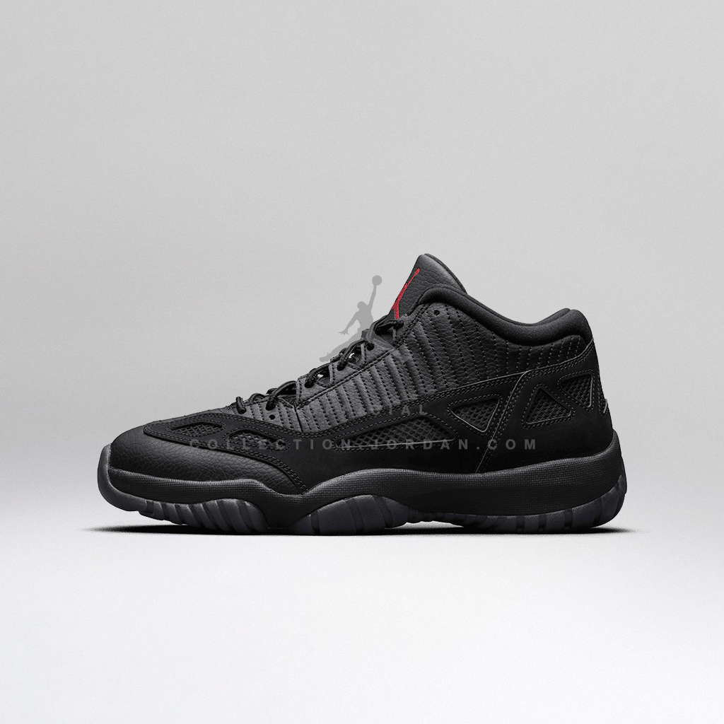 air jordan 11 black and red price