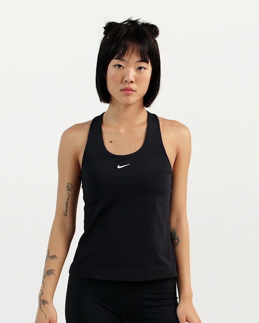 Nike Swoosh Women's Medium-support Padded Sports Bra Tank. Nike SG