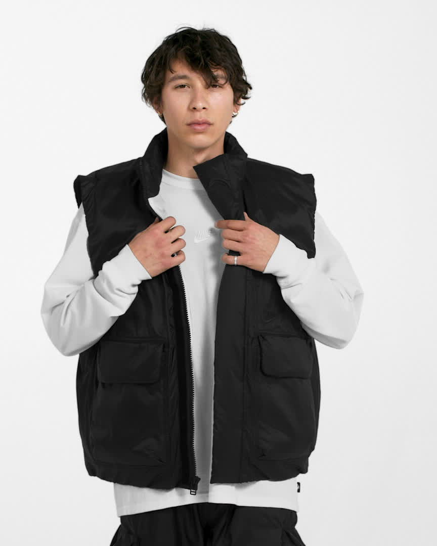 Nike Sportswear Tech Pack Therma-FIT ADV Men's Insulated Woven Gilet ...
