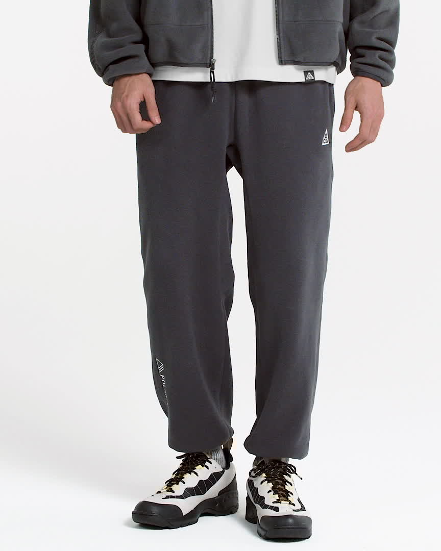 NIKE ACG Polartec Wolf Tree フリースパンツ　黒 L その他 パンツ メンズ クラシックな人気商品