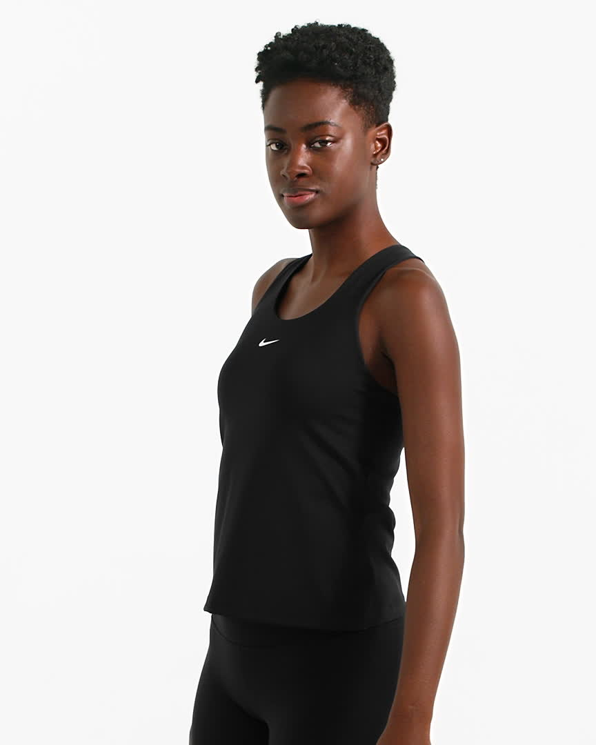 Nike Swoosh Women's Medium-support Padded Sports Bra Tank. Nike HR