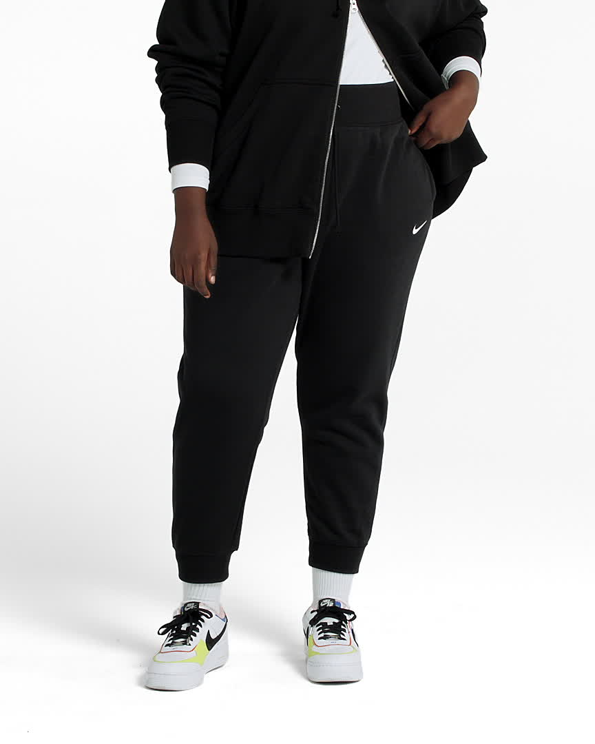 Nike Sportswear Phoenix Fleece Women's High-Waisted Joggers (Plus Size ...