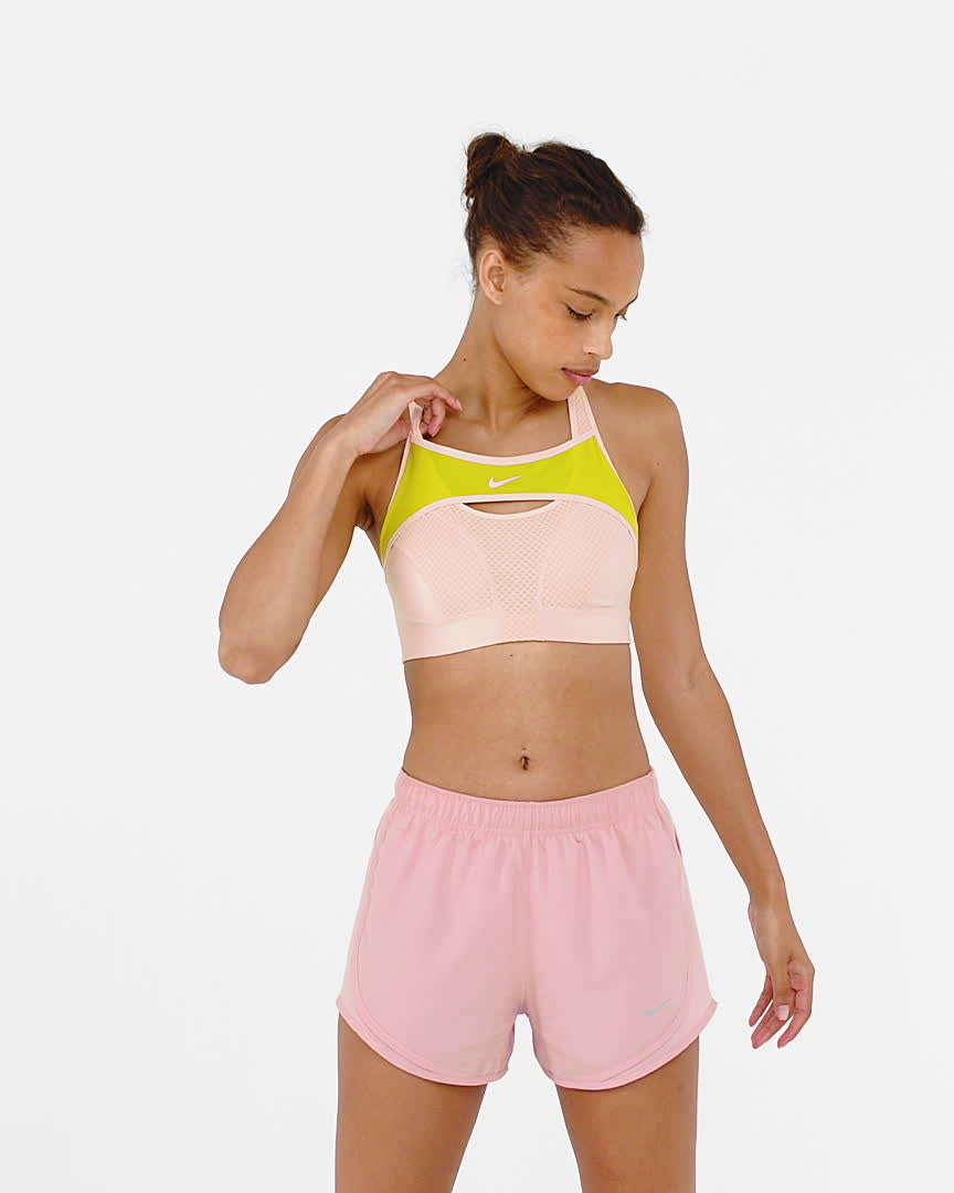 nike sports bra alpha