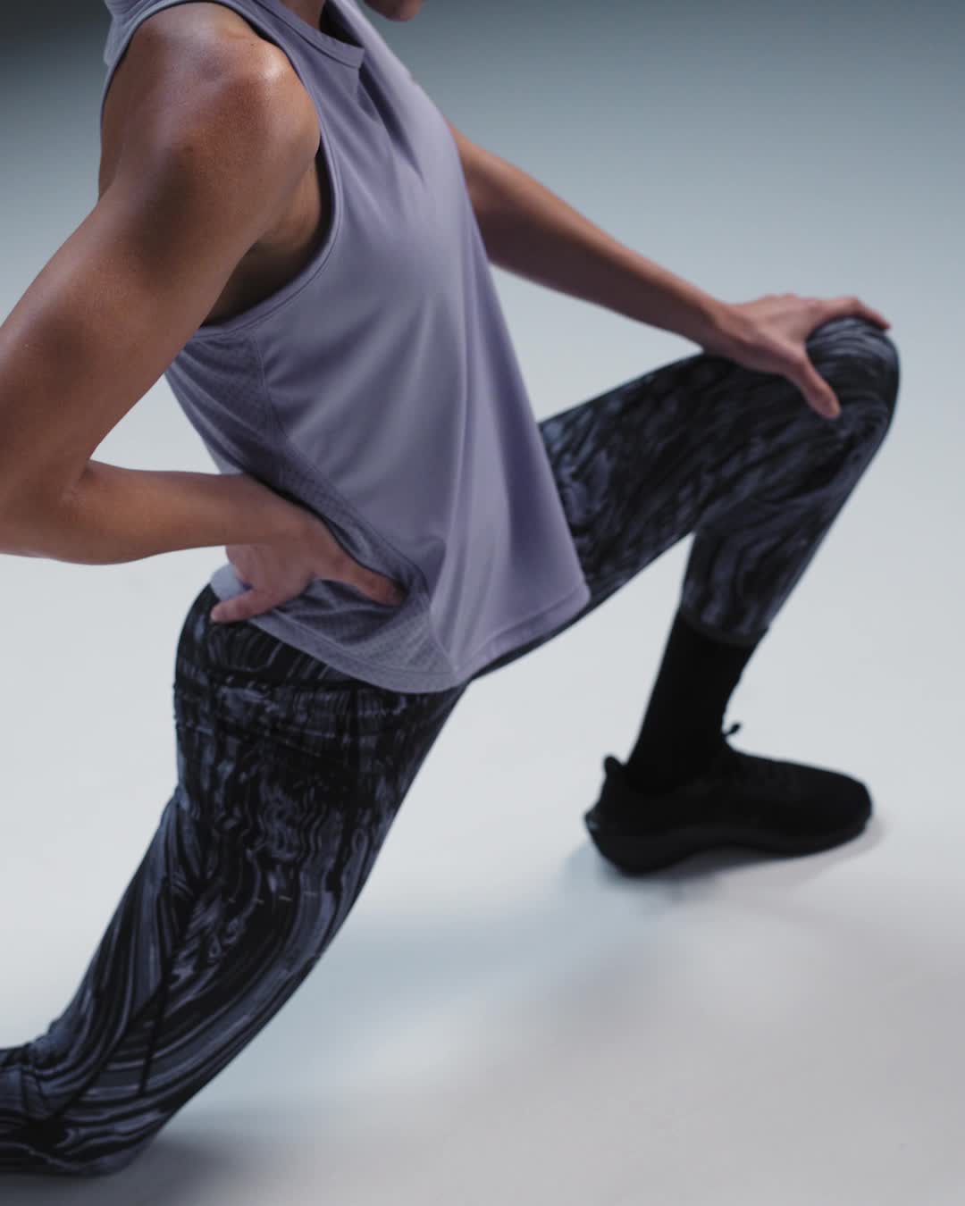 Nike Swift Women's High-Waisted 7/8 Printed Running Leggings