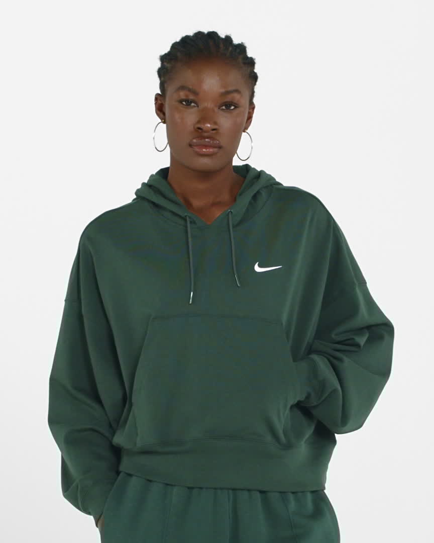 Nike Sportswear Women's Oversized Jersey Pullover Hoodie. Nike UK