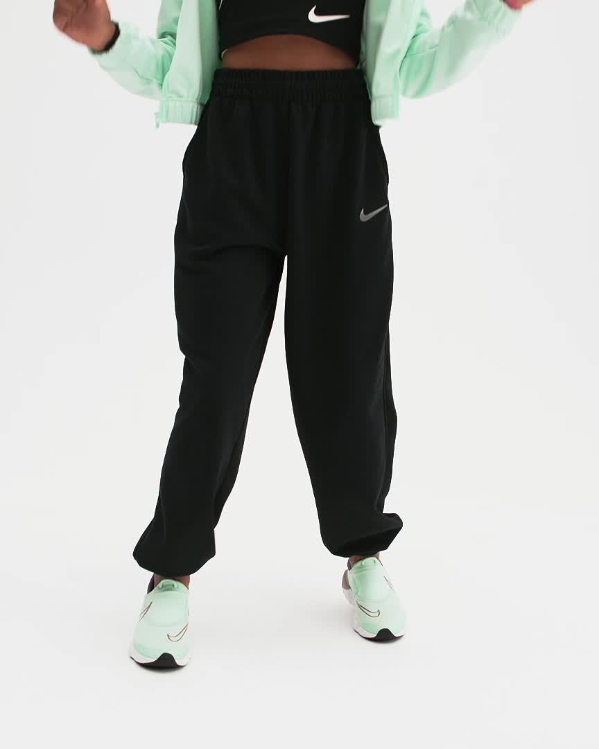 Pantalon de jogging ample en tissu Fleece DriFIT Nike Sportswear pour ado (fille). Nike FR