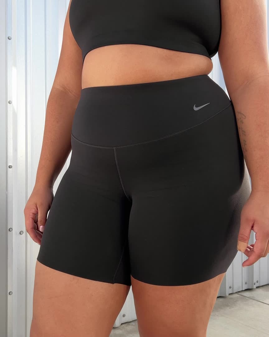 Nike Zenvy Women's Gentle-Support High-Waisted 20cm (approx.) Biker ...