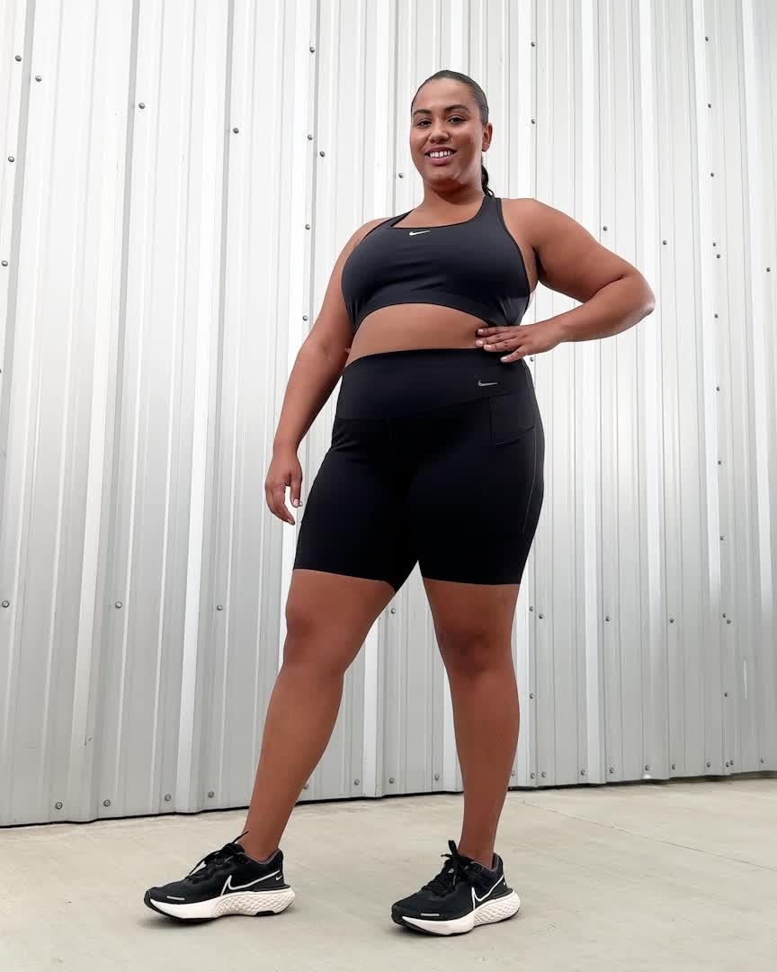 Nike Universa Women's MediumSupport HighWaisted 20cm (approx.) Biker