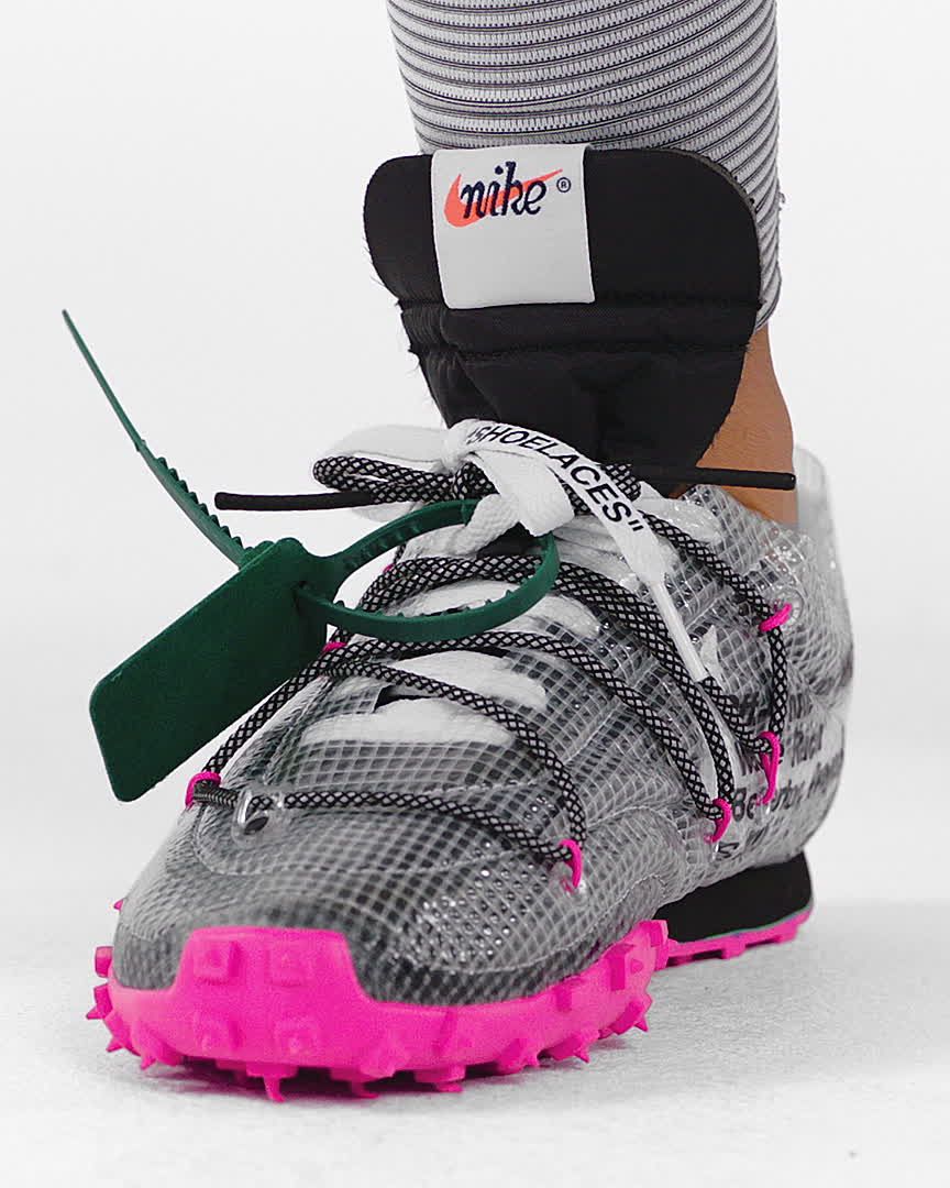 Nike x off white waffle racer on feet Off-White™ Waffle Racer Women's Shoes. Nike JP