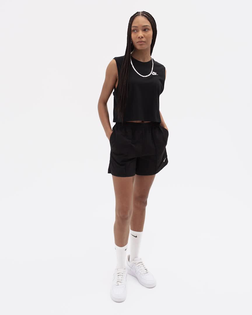 Nike Sportswear Club Women's Sleeveless Cropped Top. Nike UK