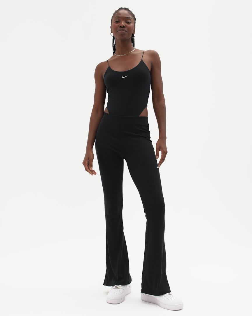 Nike Sportswear Chill Knit Women's Tight Cami Bodysuit. Nike DK