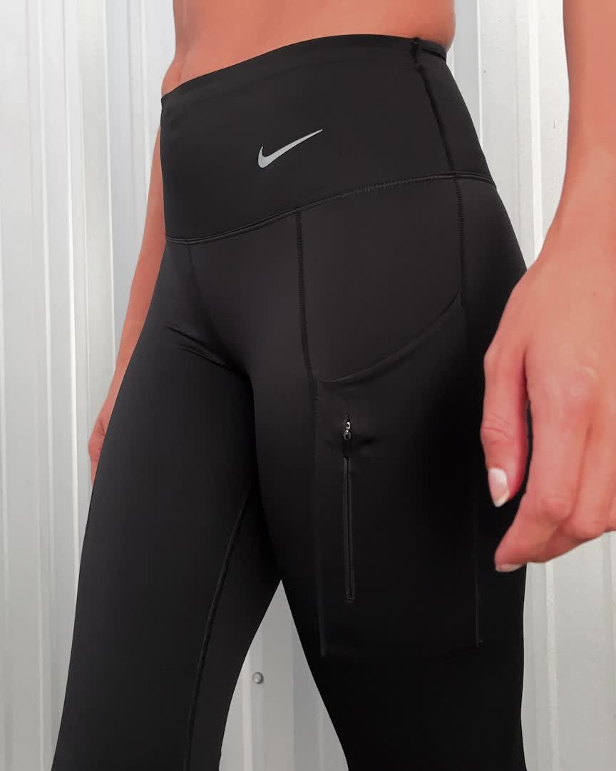 Nike Go Women's Firm-Support Mid-Rise Cropped Leggings with Pockets ...