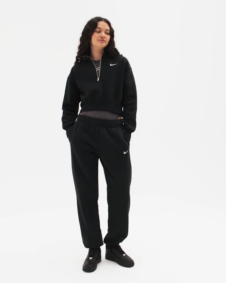 Nike Sportswear Phoenix Fleece Women's 1/2-Zip Cropped Sweatshirt. Nike ZA