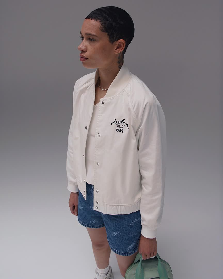 Veste Universitaire Femme KenaiJing - Style Baseball Vintage - Polyester - Streetwear