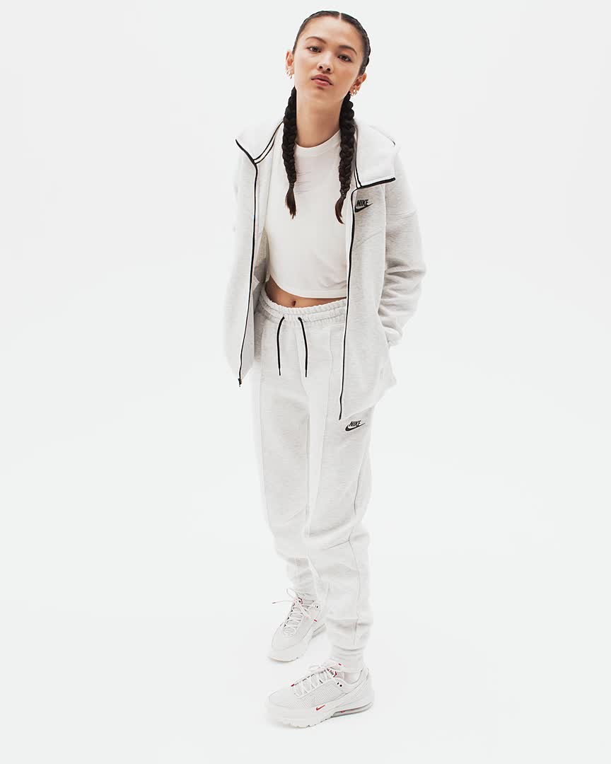 Nike Sportswear Tech Fleece Windrunner Women Hoodie Blue Force/White