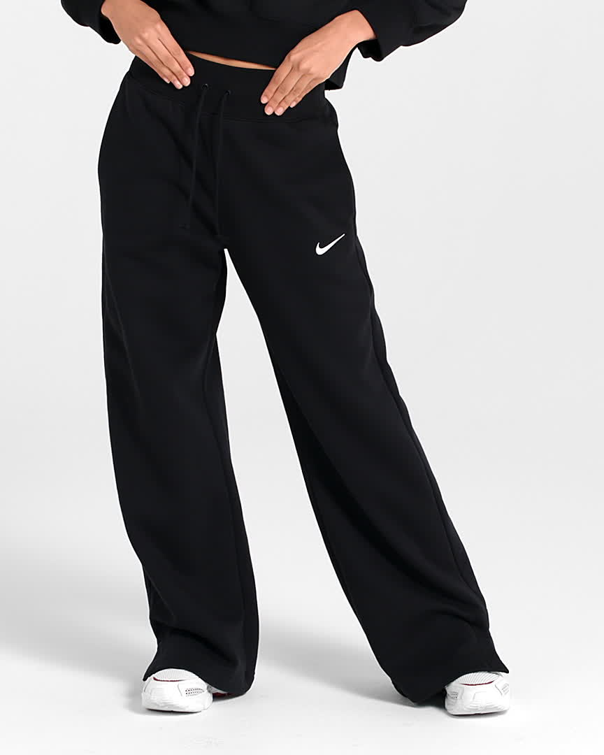 Pantalon de survêtement ample à taille haute Nike Sportswear Phoenix ...