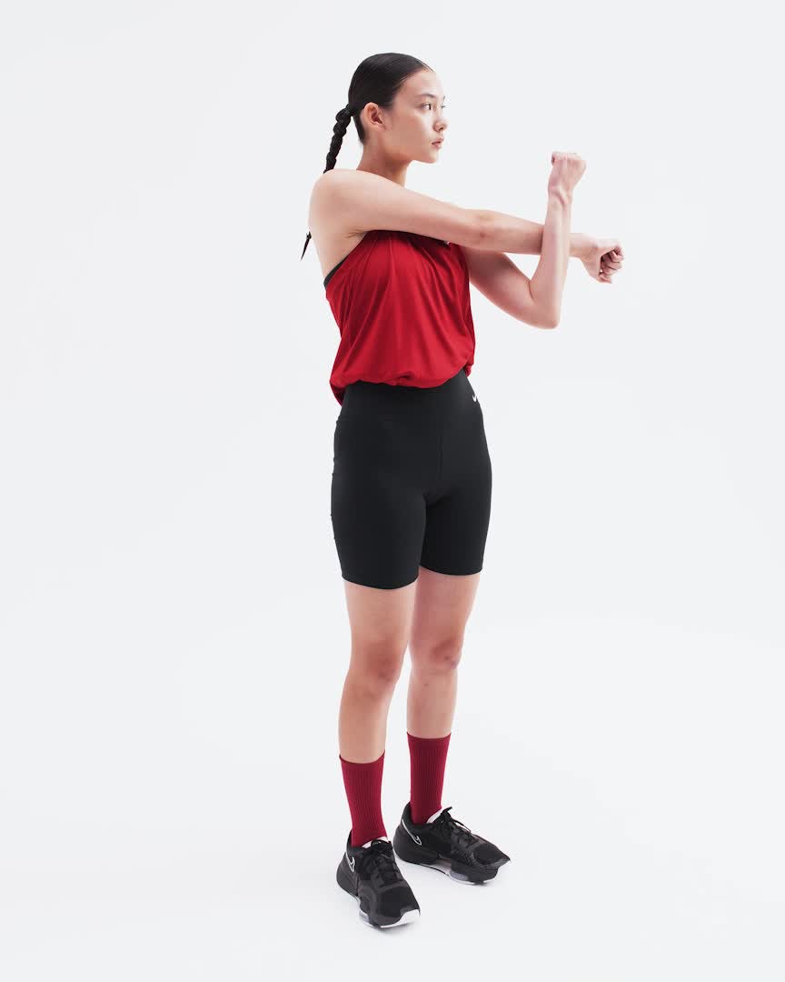 Nike Dri-FIT One Women's High-Waisted 18cm (approx.) Biker Shorts. Nike IN