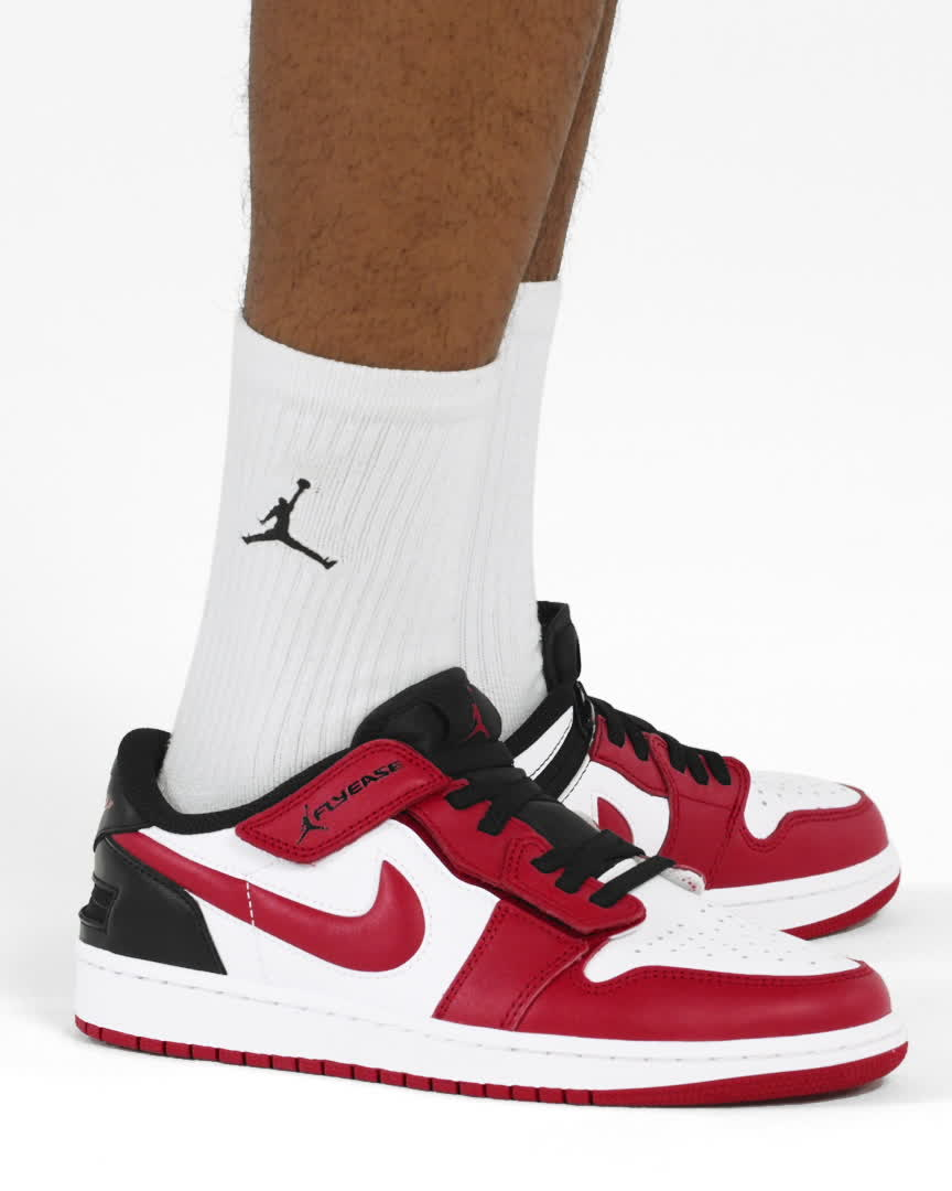 Air Jordan 1 Low FlyEase Men's Easy On/Off Shoes. Nike CH