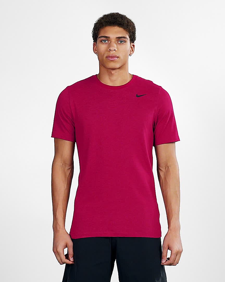 noble red nike shirt