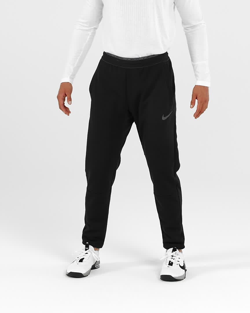 men's fleece trousers nike pro