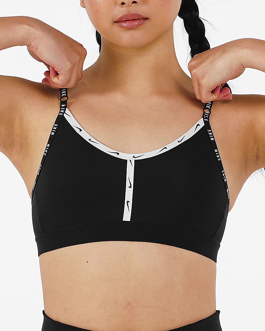 Nike tape sports bra clearance
