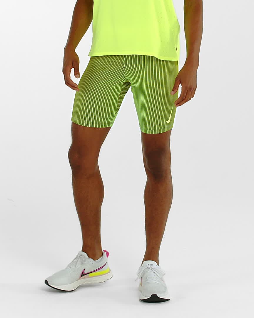 Nike Aeroswift 2” Running Racing Shorts Volt Green Udhcasia
