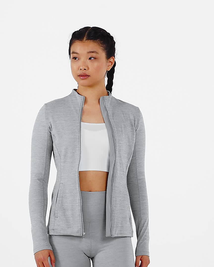 Nike Yoga Luxe Dri-FIT Women's Full-Zip Jacket.