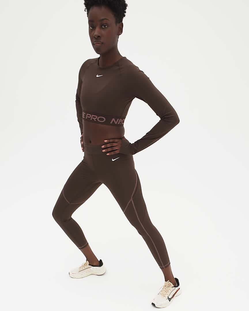 Calça Legging Nike Yoga Wrap 7/8 Tight Feminina CJ4215-010 - Ativa