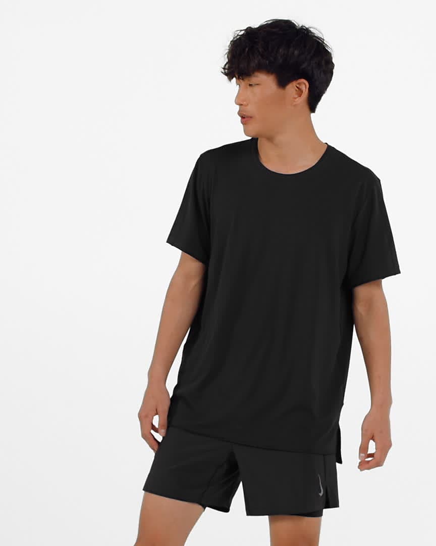 Nike mens store yoga shirt