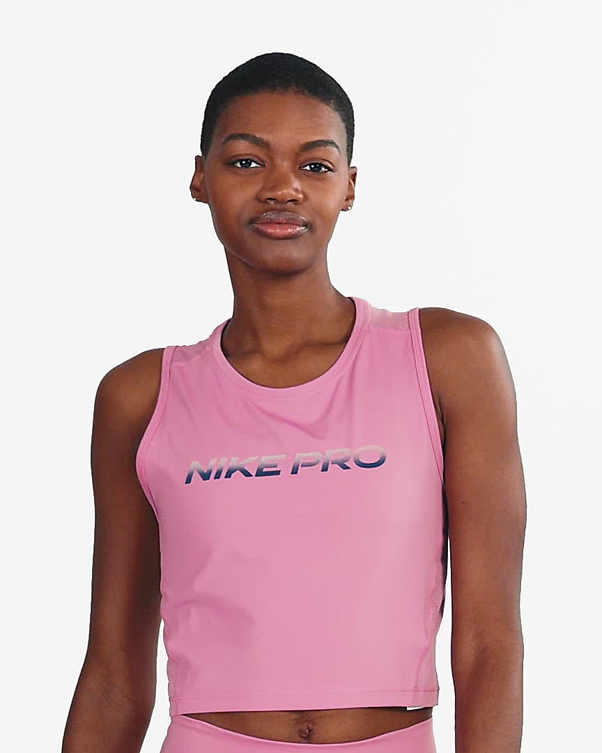 Nike Pro Women's Cropped Tank. Nike LU
