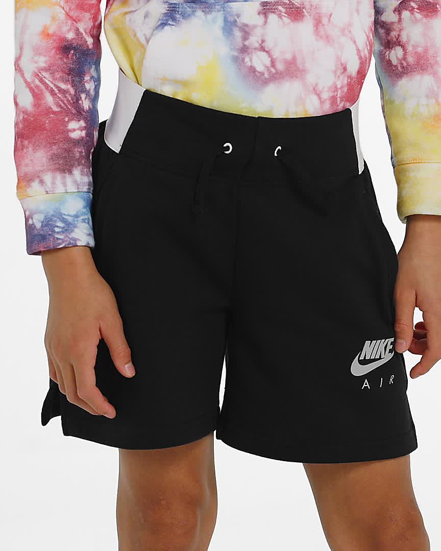 Leonardoda klauw grond Nike Air Big Kids' (Girls') French Terry Shorts. Nike.com