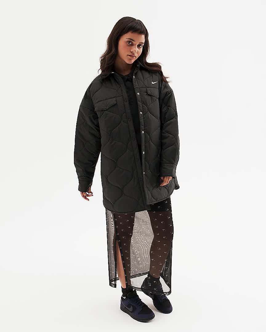 Nike Sportswear Essential Women's Quilted Trench. Nike LU
