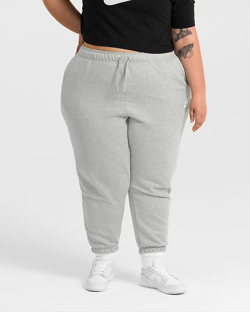 Nike Fleece Mid-Rise Oversized Sweatpants (Plus Size). Nike.com