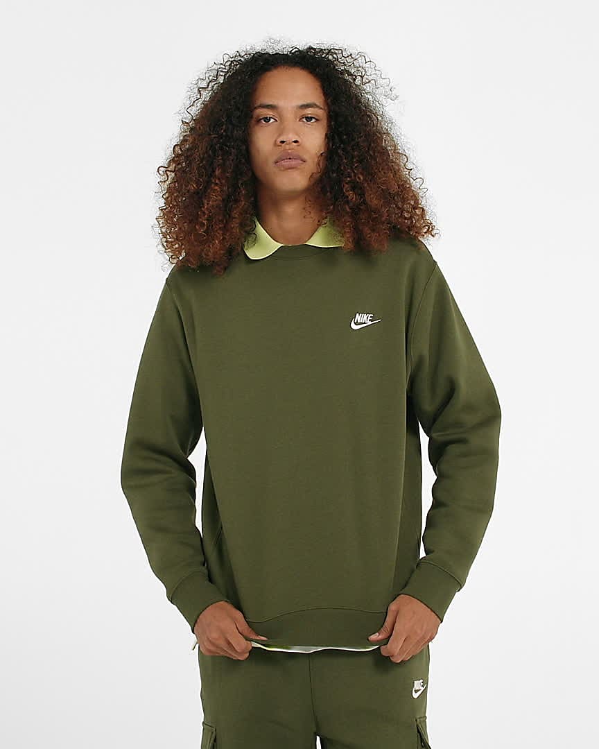 Maglia a girocollo Nike Sportswear Club Fleece. Nike IT