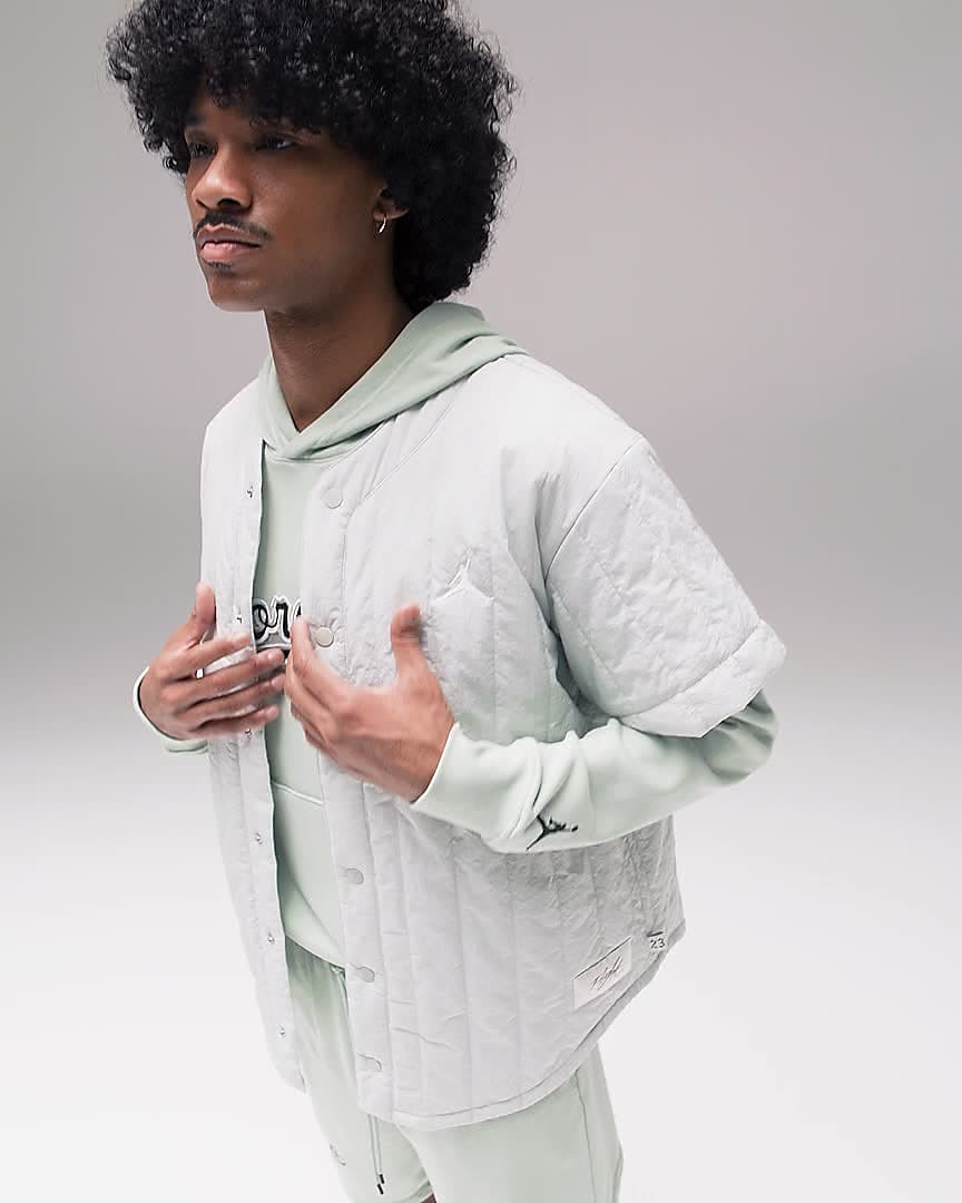 Jordan sportswear legacy 2025 aj 11 bomber jacket