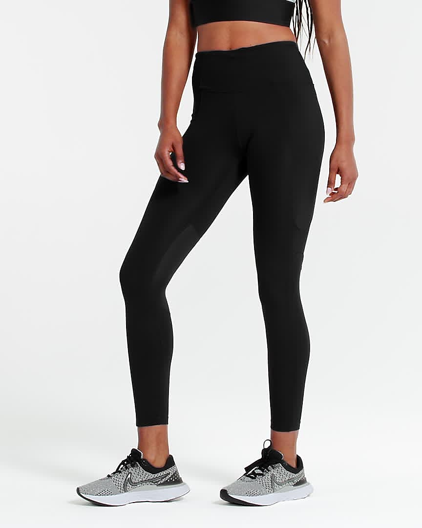 jeg fandt det Gum håndtering Nike Air Fast Women's Mid-Rise 7/8 Running Leggings with Pockets. Nike.com