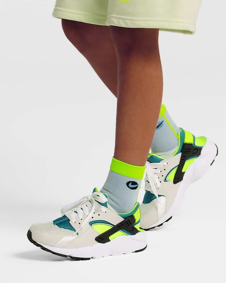 Calzado niños talla grande Nike Huarache Run.