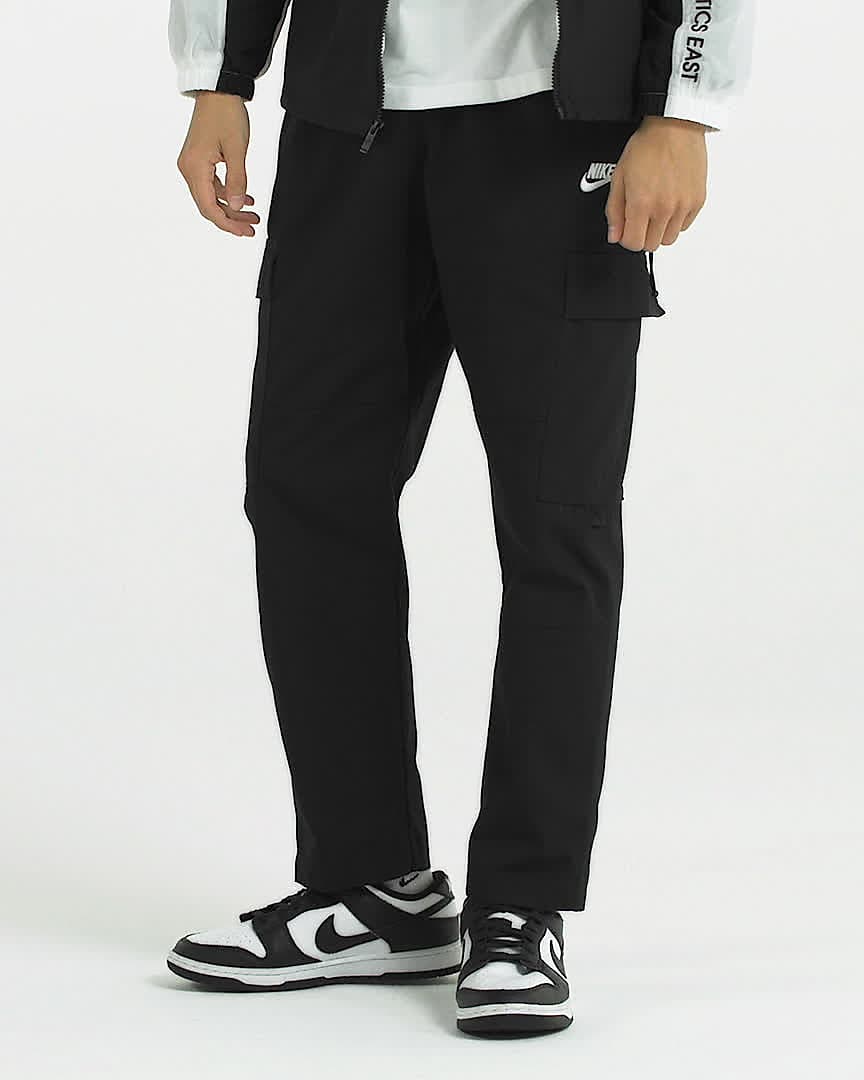 club woven cargo trousers