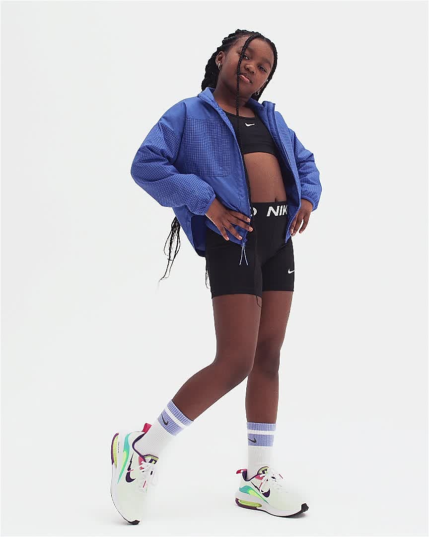 Nike Swoosh-sports-bh til større børn (piger). Nike DK