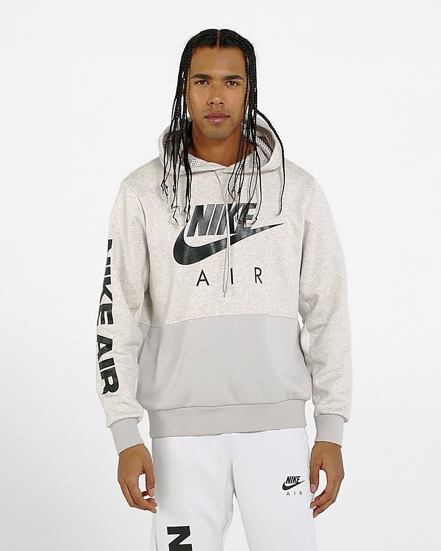 Nike Air Sudadera con capucha de tejido Fleece cepillado en la parte  trasera - Hombre. Nike ES