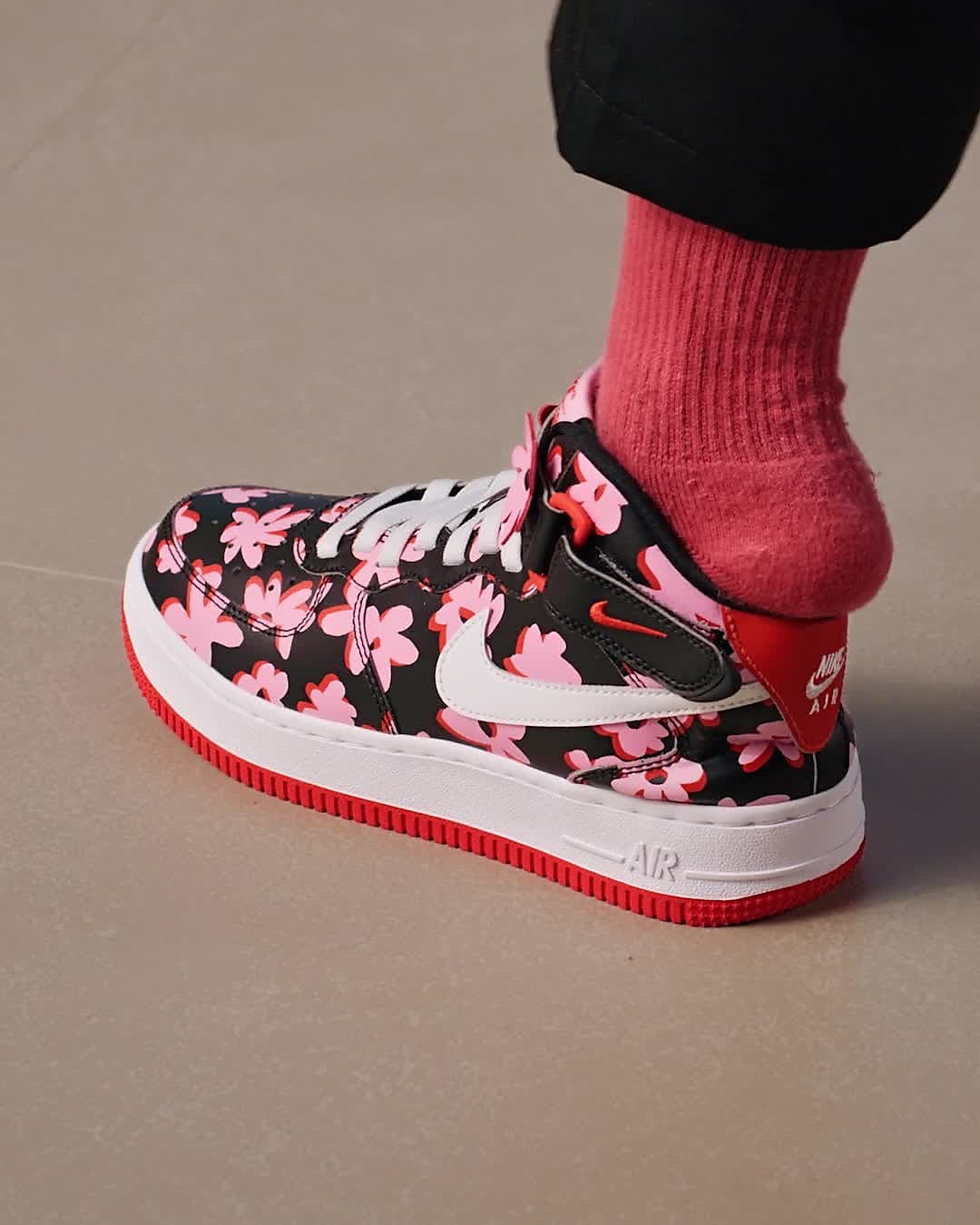 Air force sale 1 red kids