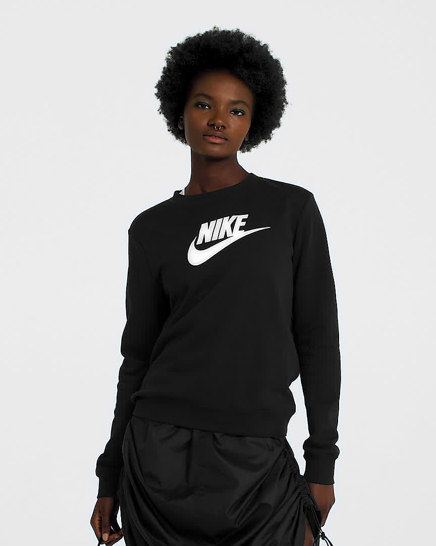 Absoluut afstuderen Ondeugd Nike Sportswear Club Fleece Sweatshirt met logo en ronde hals voor dames.  Nike NL