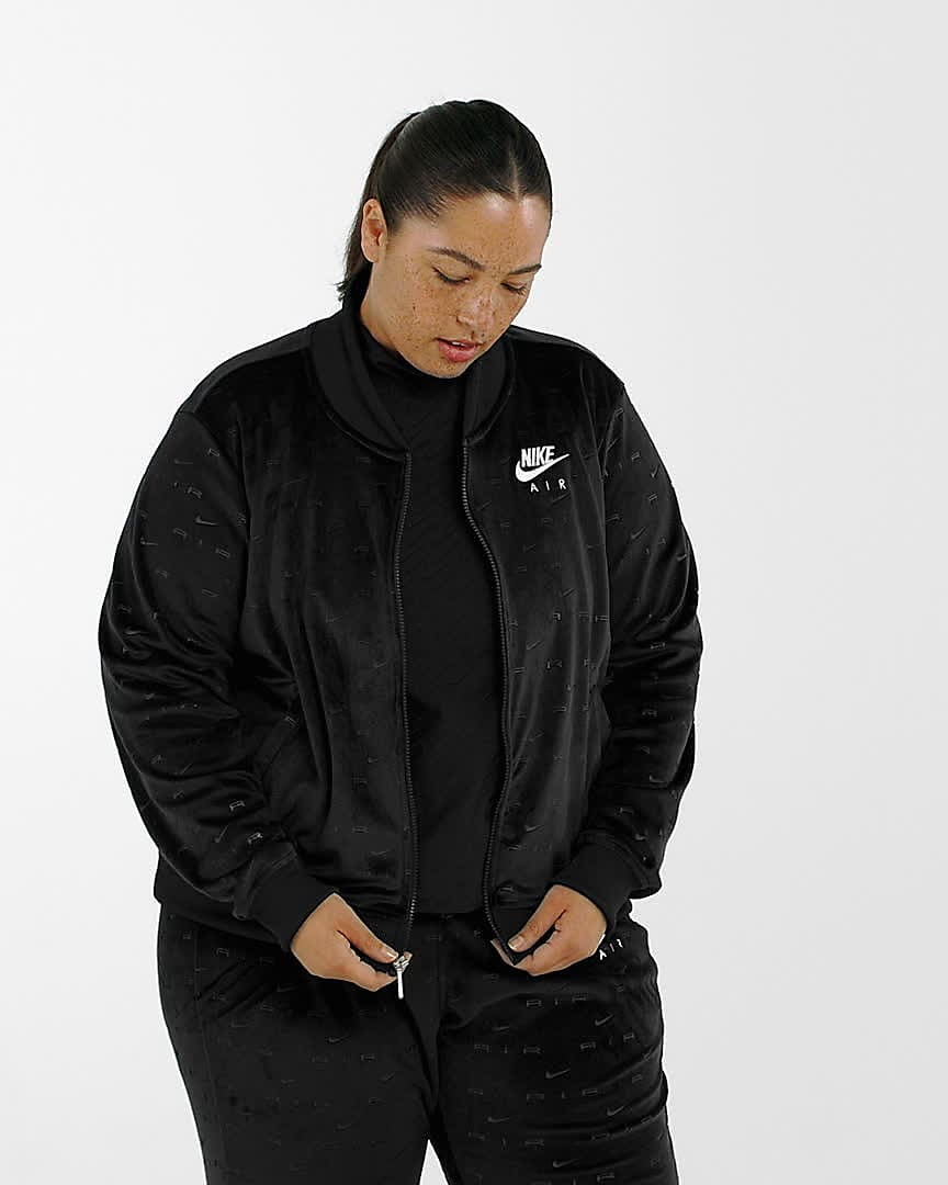 plus size windbreaker jacket nike