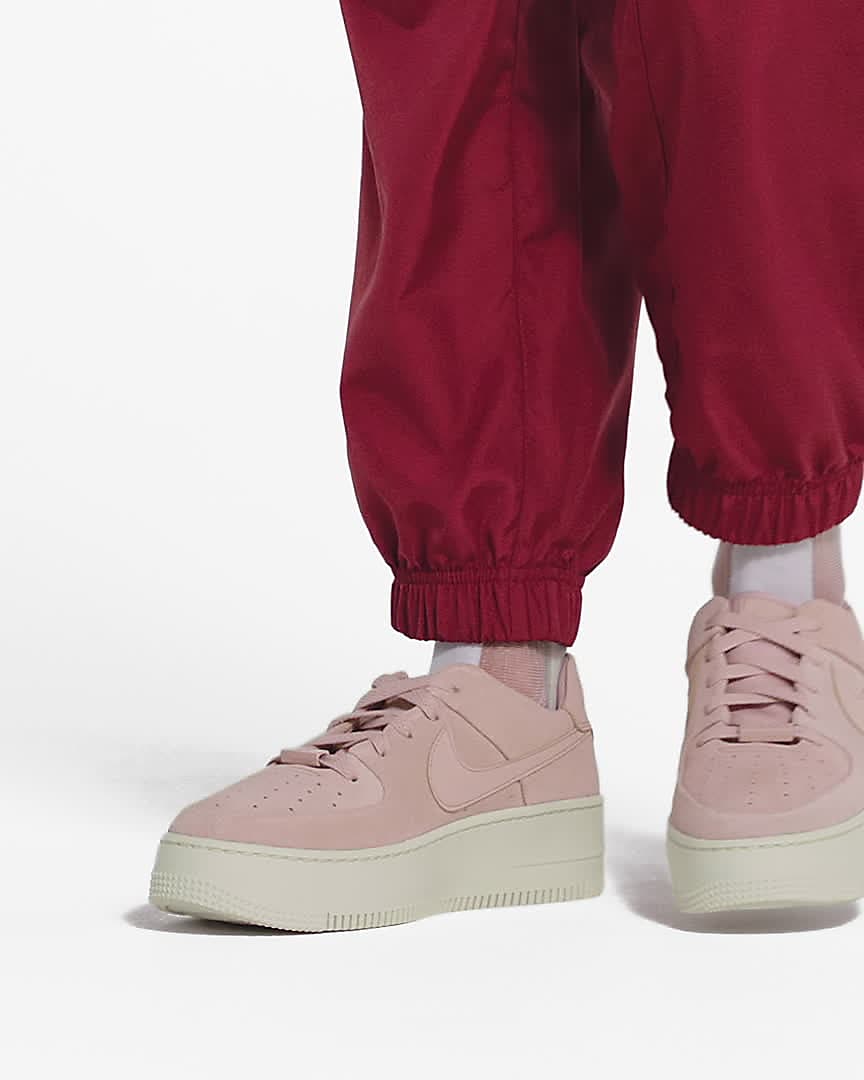 pink bottom air forces