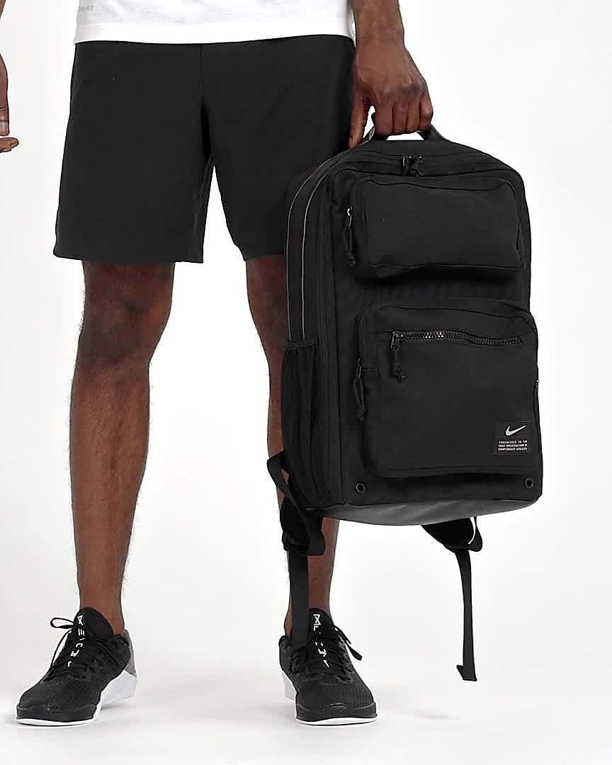 Nike Utility Training Shoe Tote Backpack Black