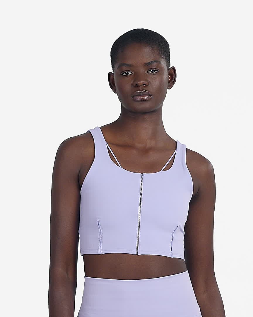 nike yoga luxe crop tank
