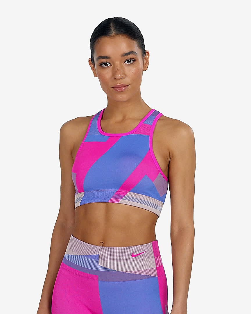 seamless light bra nike