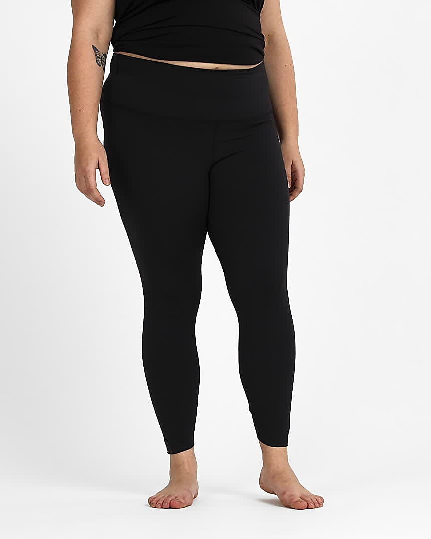 Nike Yoga Luxe Women's High-Waisted 7/8 Infinalon Leggings (Plus Size). Nike .com