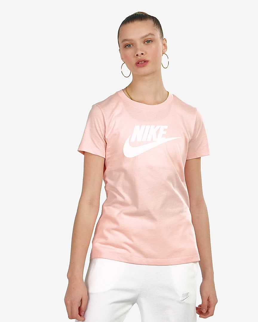 t shirt nike rose