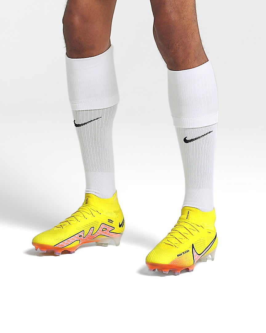 Zapatos Fútbol Nike Superfly 9 Elite Fg Yellow Strike
